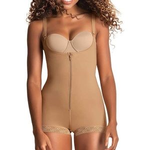 Leonisa Slimming Braless Body Shaper Boyshort